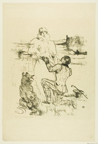 Voorstel (eerste plaat) door Henri de Toulouse Lautrec