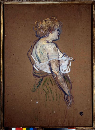 Prostitutie: Portret van Lucie Bellager door Henri de Toulouse Lautrec