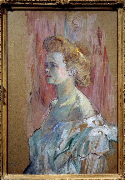 Portret van een huisvrouw door Henri de Toulouse Lautrec