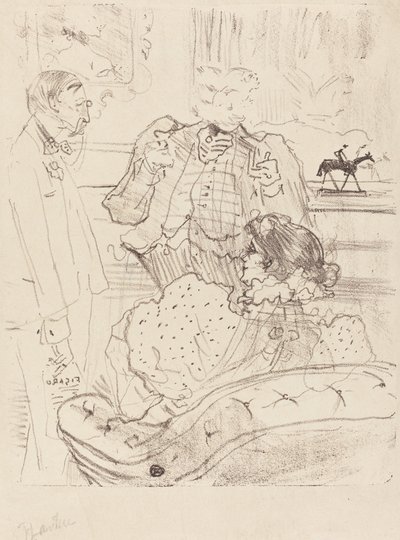 Rosmersholm, Le Gage door Henri de Toulouse Lautrec
