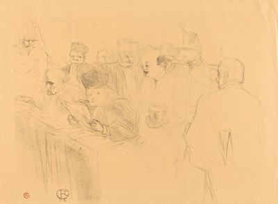 Soudais Deposition door Henri de Toulouse Lautrec