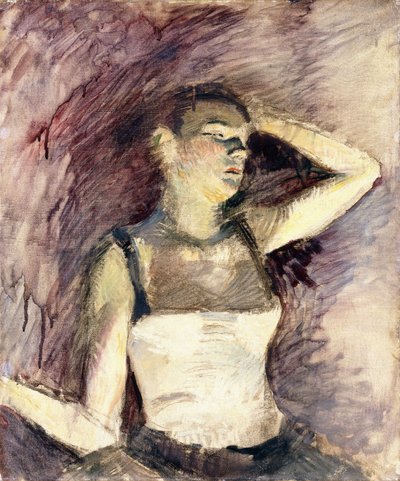 Studie van een Danser, 1888 door Henri de Toulouse Lautrec