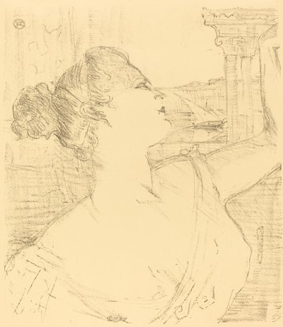 Subra van de opera? door Henri de Toulouse Lautrec