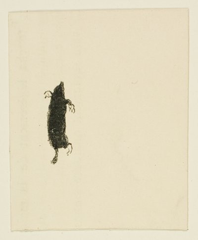 Vignet uit Au Pied du Sinaï door Henri de Toulouse Lautrec