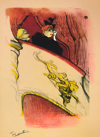 De doos met het vergulde masker, 1893, 1946 door Henri de Toulouse Lautrec