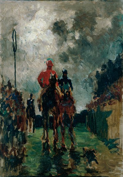 De Jockeys door Henri de Toulouse Lautrec