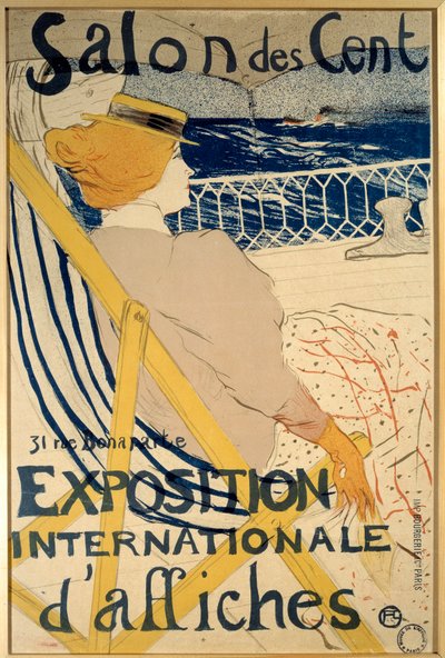 De passagier van de 54 jachttocht. Poster voor de Salon des Cents, 31 rue Bonaparte in Parijs (internationale poster tentoonstelling) door Henri de Toulouse Lautrec
