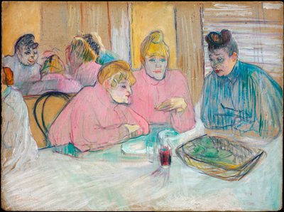 Deze dames in de refter, 1893-94 door Henri de Toulouse Lautrec