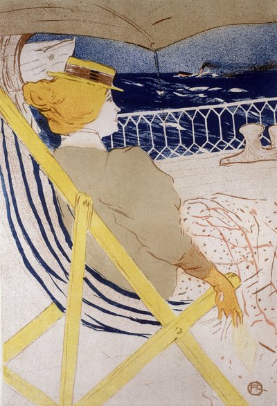 Zonder titel door Henri de Toulouse Lautrec