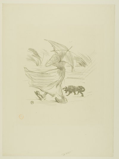 Wat de Regen Zegt door Henri de Toulouse Lautrec