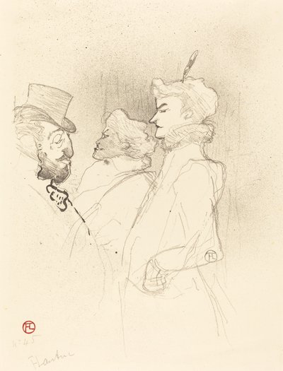 Waarom Niet?...Een Keer Is Geen Gewoonte door Henri de Toulouse Lautrec