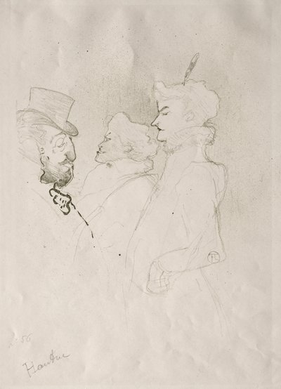Waarom Niet? Een Keer Vormt Geen Gewoonte door Henri de Toulouse Lautrec
