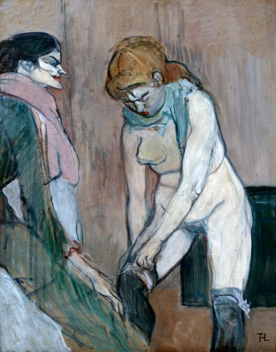 Vrouwen van het huis, 1894 door Henri de Toulouse Lautrec