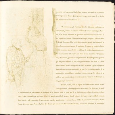 Yvette Guilbert door Henri de Toulouse Lautrec