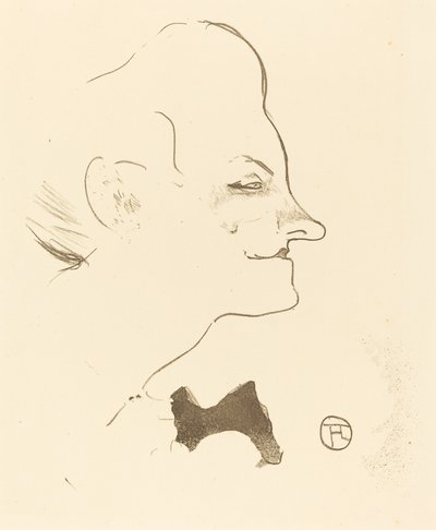 Yvette Guilbert door Henri de Toulouse Lautrec