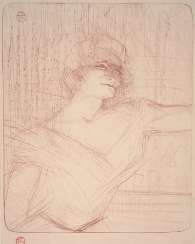 Yvette Guilbert, La Glu door Henri de Toulouse Lautrec