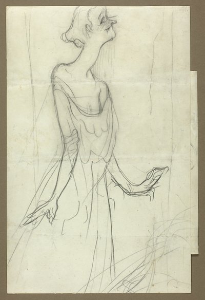Yvette Guilbert zingt door Henri de Toulouse Lautrec