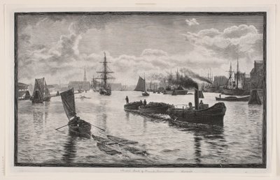 Haven van Kopenhagen door Henrik Bornemann
