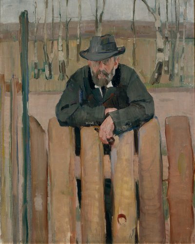 Portret van Hans Jaeger door Henrik Lund
