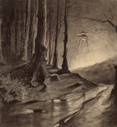 Martiaan in het bos door Henrique Alvim Correa
