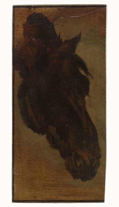 Paardenhoofd door Henriëtte Ronner