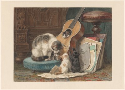 De Muzikanten door Henriëtte Ronner