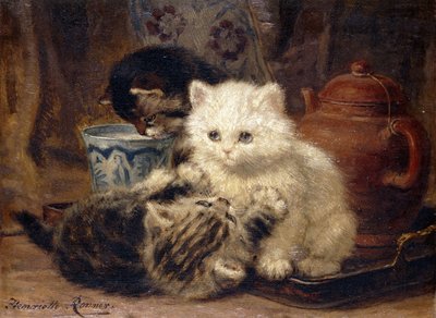 Thee in de Middag door Henriëtte Ronner Knip