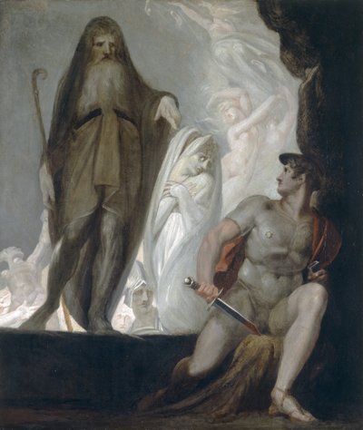Teiresias voorspelt de toekomst aan Odysseus door Henry (1741 1825) Fuseli