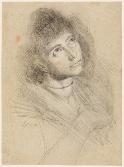 Portret van een vrouw (Martha Hess) door Henry (1741 1825) Fuseli