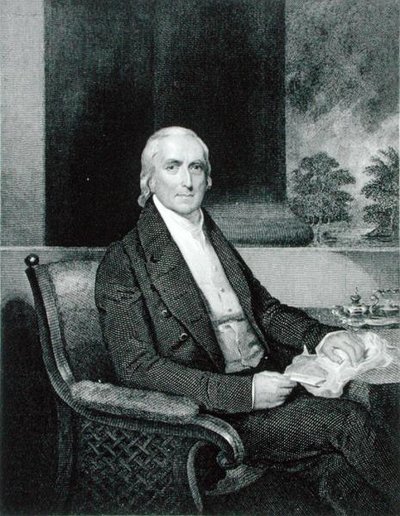 Philip Syng Physick (1768-1837) gegraveerd door Richard W. Dodson (1812-67) door Henry (after) Inman