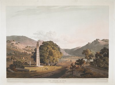 De obelisk van Axum door Henry (after) Salt