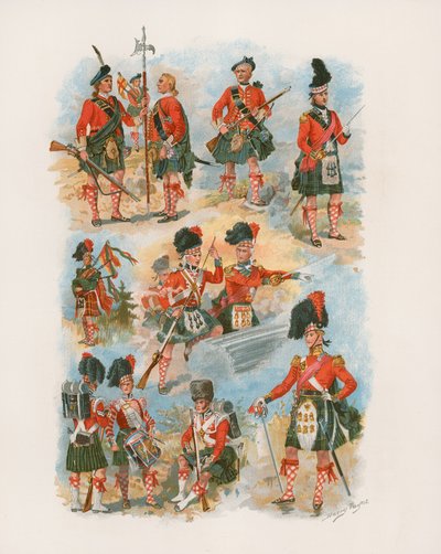 42e Royal Highlanders The Black Watch door Henry A. Payne