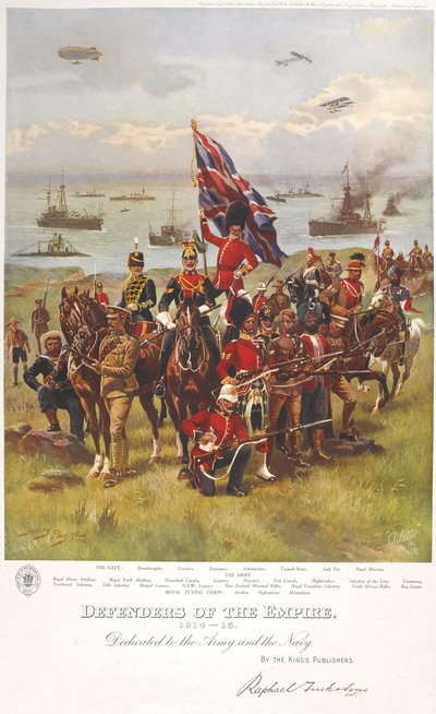 Verdedigers van het Rijk, 1914-15 door Henry A. Payne