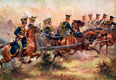 Royal Horse Artillery door Henry A Payne