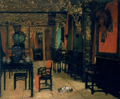 Chinees interieur door Henry Alexander