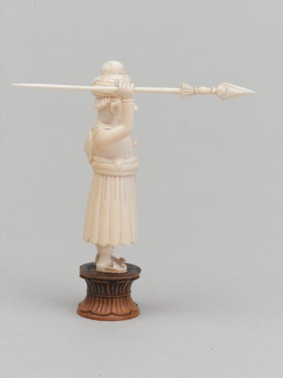 Zwarte pion, schaakstuk, India door Henry Alexander Ogden