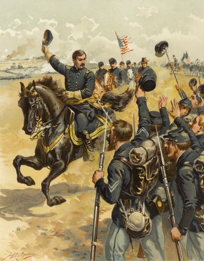 McClellan bij Antietam, 17 september 1862 door Henry Alexander Ogden