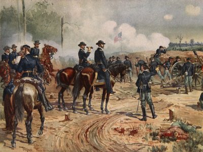 Het Beleg van Atlanta, 28 juli-2 september 1864 door Henry Alexander Ogden