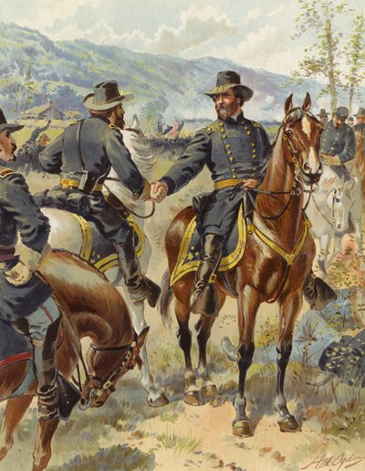 Thomas bij Chickamauga, 20 september 1863 door Henry Alexander Ogden