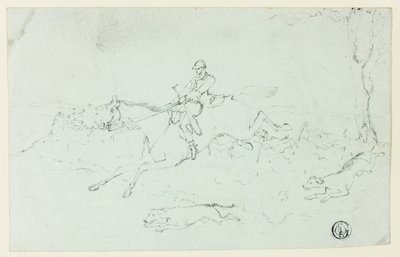 Vossenjacht door Henry Alken
