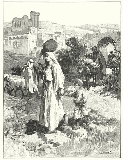 Een Samaritaans dorp door Henry Andrew Harper