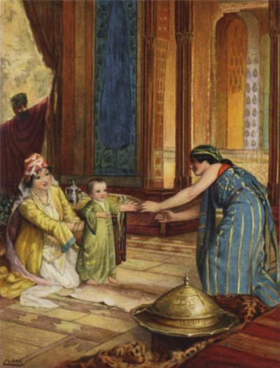 Een koopmanshuis in Damascus door Henry Andrew Harper