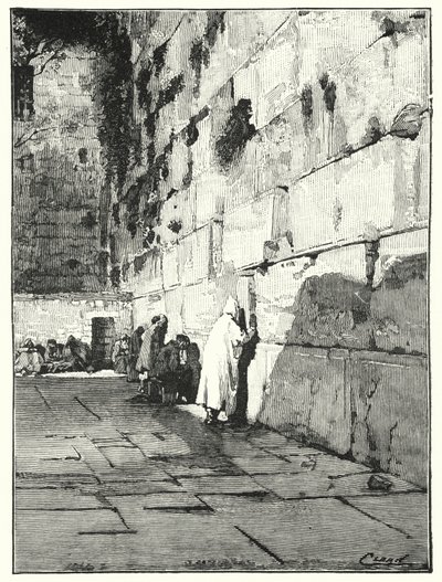 Joodse Klaagmuur, Jeruzalem door Henry Andrew Harper