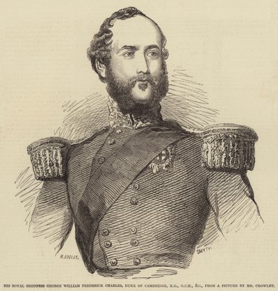 Zijne Koninklijke Hoogheid George William Frederick Charles, hertog van Cambridge, KG, GCH, enz. door Henry Anelay