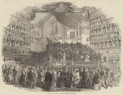 Nationaal concert in Hare Majesteits Theater door Henry Anelay