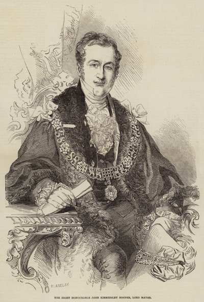 De Zeer Eerwaarde John Kinnersley Hooper, Lord Mayor door Henry Anelay
