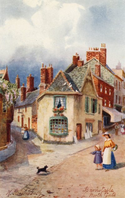 Noordpoort, Barnstaple door Henry B. (after) Wimbush
