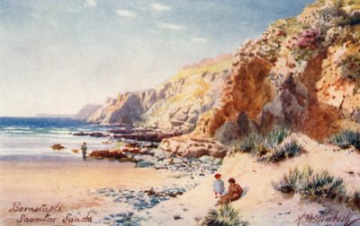 Saunton Sands, Barnstaple door Henry B. (after) Wimbush