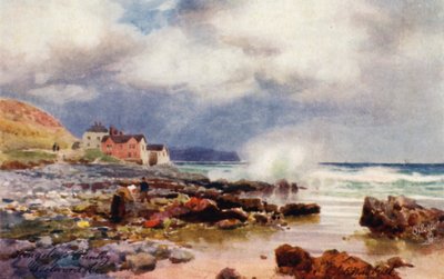 Het Strand, Westward Ho! door Henry B. (after) Wimbush