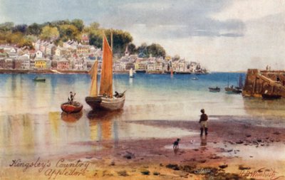 De haven, Appledore door Henry B. (after) Wimbush
